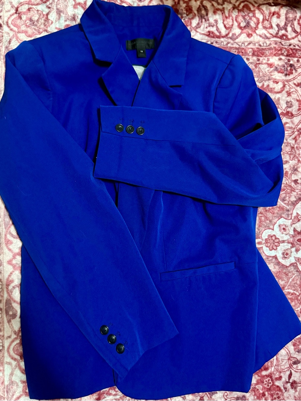 Worthington Woman Royal Blue Blazer Size 1X